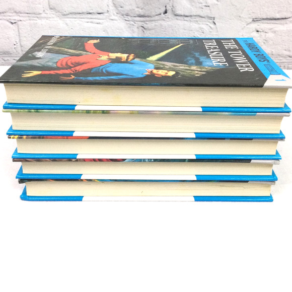 The Hardy Boys Starter Set By Franklin Dixon Hardcover Five Book Boxed Bundle - Picture 6 of 11